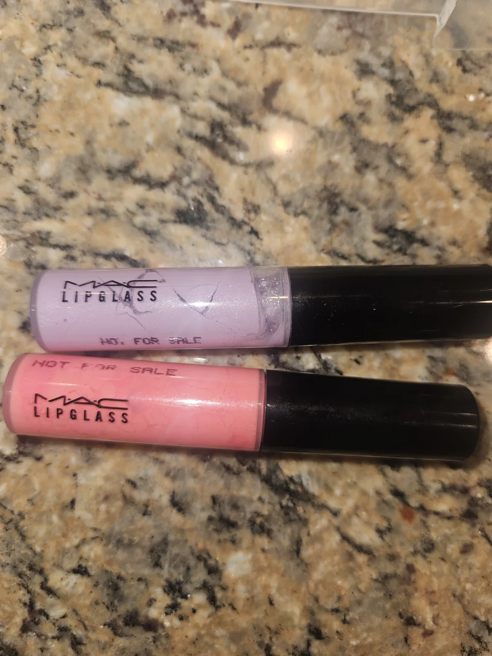 MAC Cosmetics Lipglass Duo - Pink & Lilac Glosses